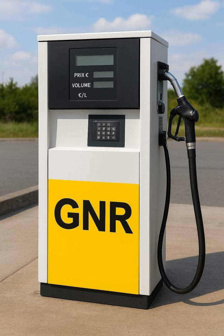 Pompe de distribution GNR au détail