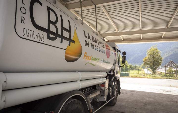 Livraison de gasoil non routier, Ugine